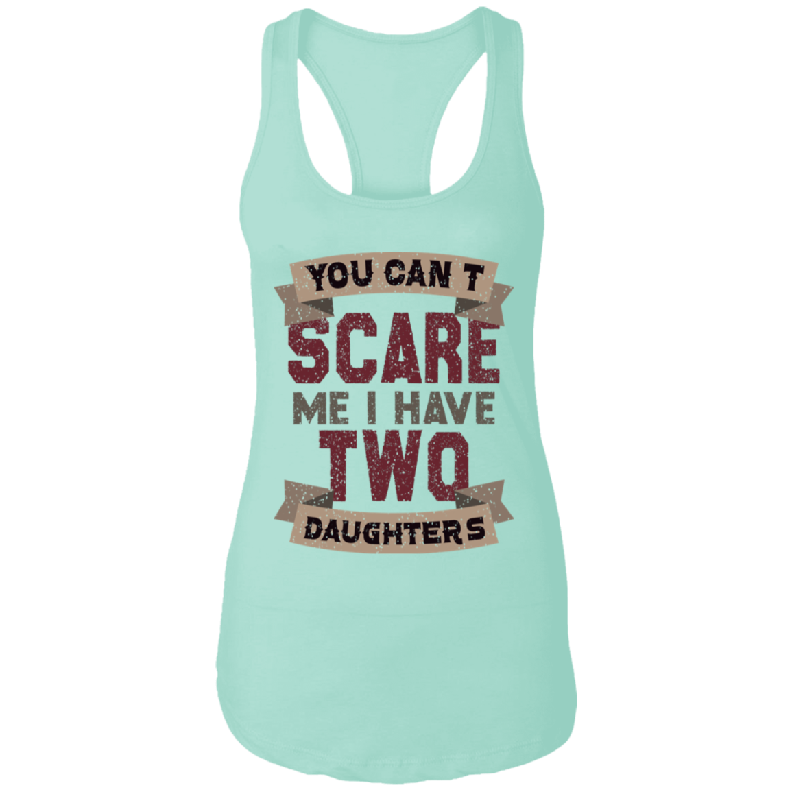 I Have Two Daughters Ladies Tank - DNA Trends