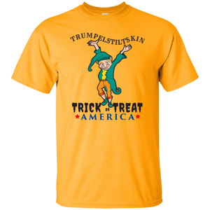 Trumpelstiltskin Trick Or Treat America T-Shirt Halloween Shirts (Men)