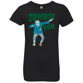 Trendy Zombie Dab T-Shirt Halloween Tees (Girls) - DNA Trends