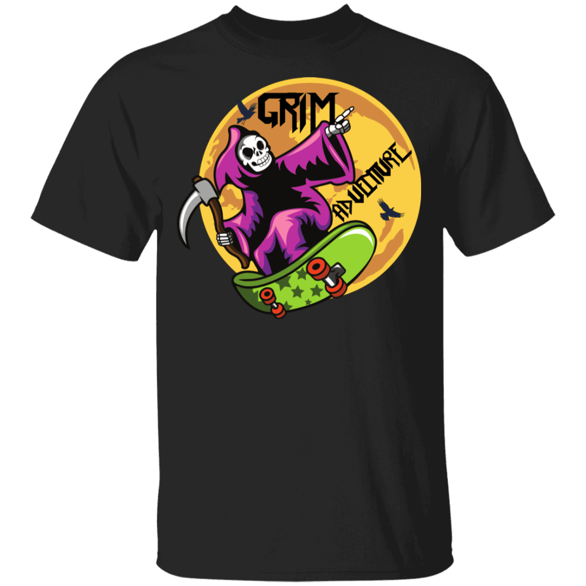 Grim Adventure Halloween Costume Youth  Unisex T-Shirt - DNA Trends