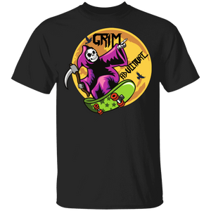 Grim Adventure Halloween Costume Youth  Unisex T-Shirt - DNA Trends