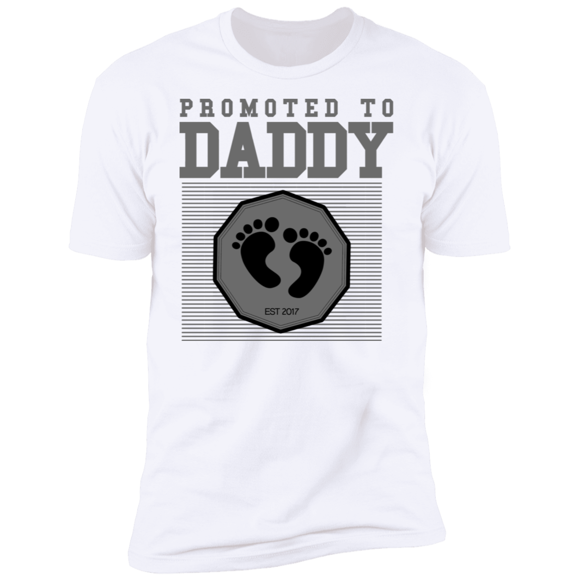 Promoted To Dad T-Shirt - DNA Trends
