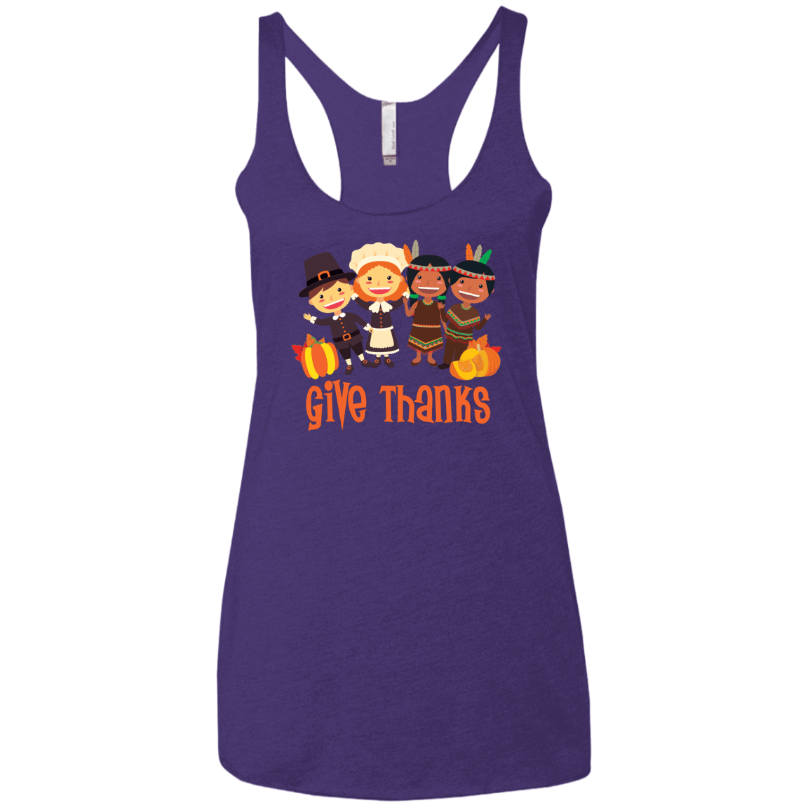 Thanksgiving Racerback Tank - DNA Trends