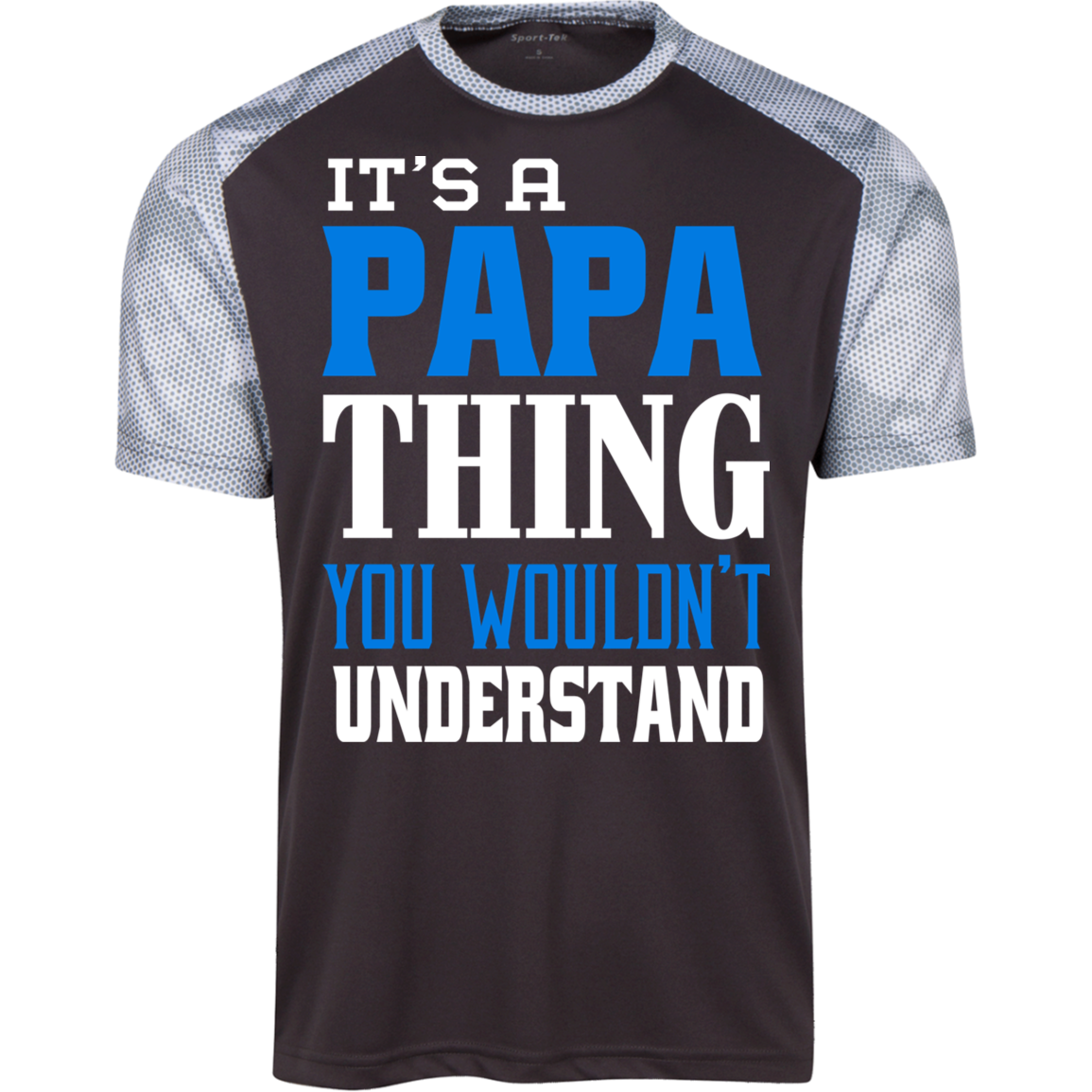 It's A Papa Thing CamoHex  T-Shirt - DNA Trends