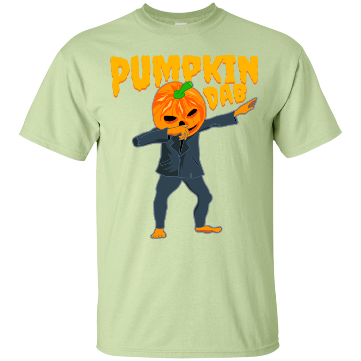 Trendy Pumpkinhead Dab T-Shirt Halloween Apparel (Men) - DNA Trends