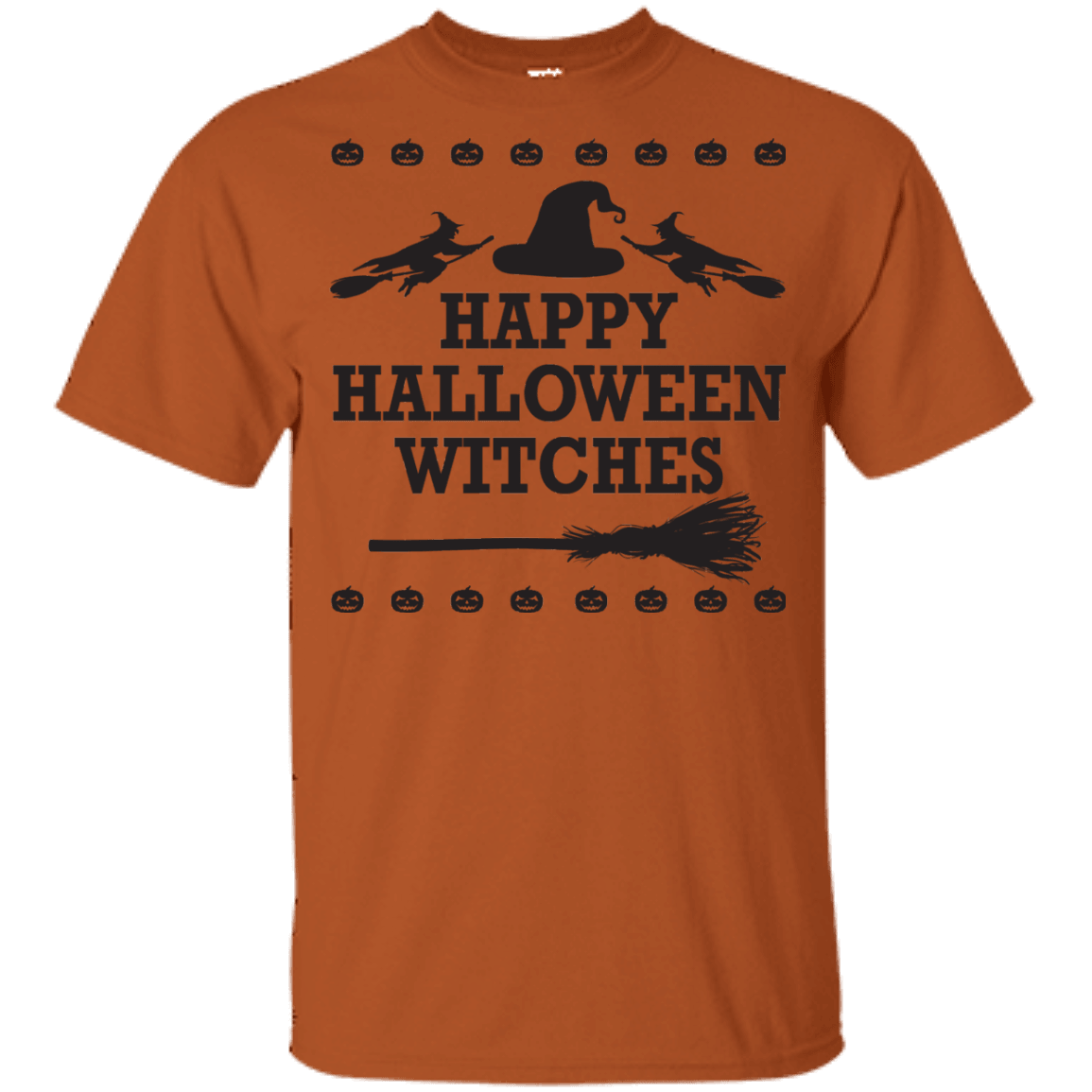 Happy Halloween Witches T-Shirt Halloween Clothing (Boys) - DNA Trends