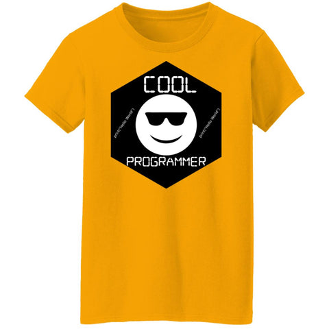 Image of The Cool Programmer  Ladies'  T-Shirt For Techies