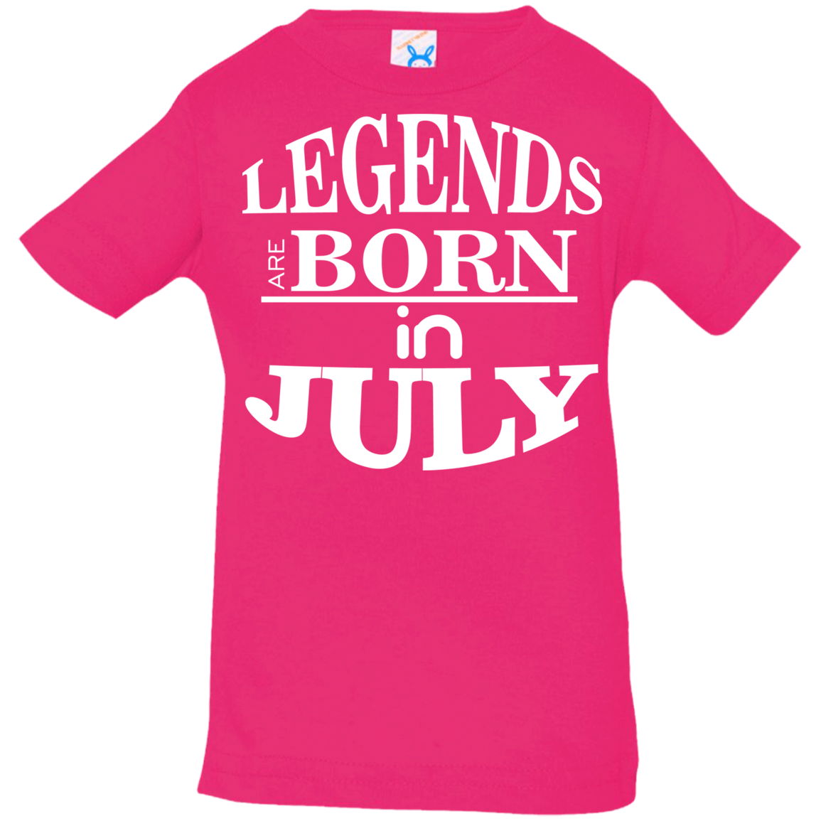 Legends are Born in July Infant T-Shirt - DNA Trends