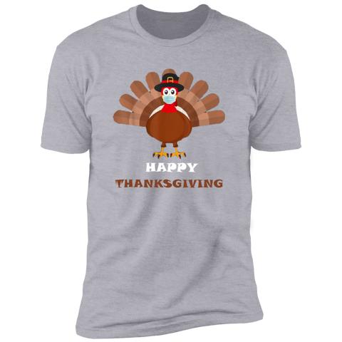 Happy Thanksgiving Masked Turkey Premium T-Shirt - DNA Trends