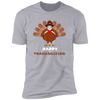 Happy Thanksgiving Masked Turkey Premium T-Shirt - DNA Trends