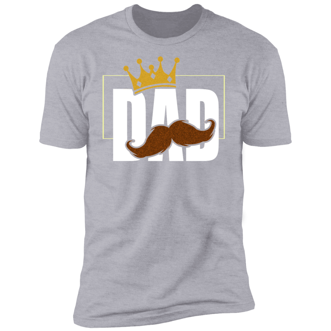Dad is King Premium T-Shirt - DNA Trends