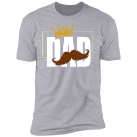 Dad is King Premium T-Shirt - DNA Trends