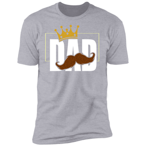 Dad is King Premium T-Shirt - DNA Trends