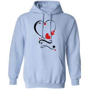 Valentine Infinity(Forever) Love Pullover Hoodie