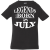 Legends are Born in July Infant T-Shirt - DNA Trends