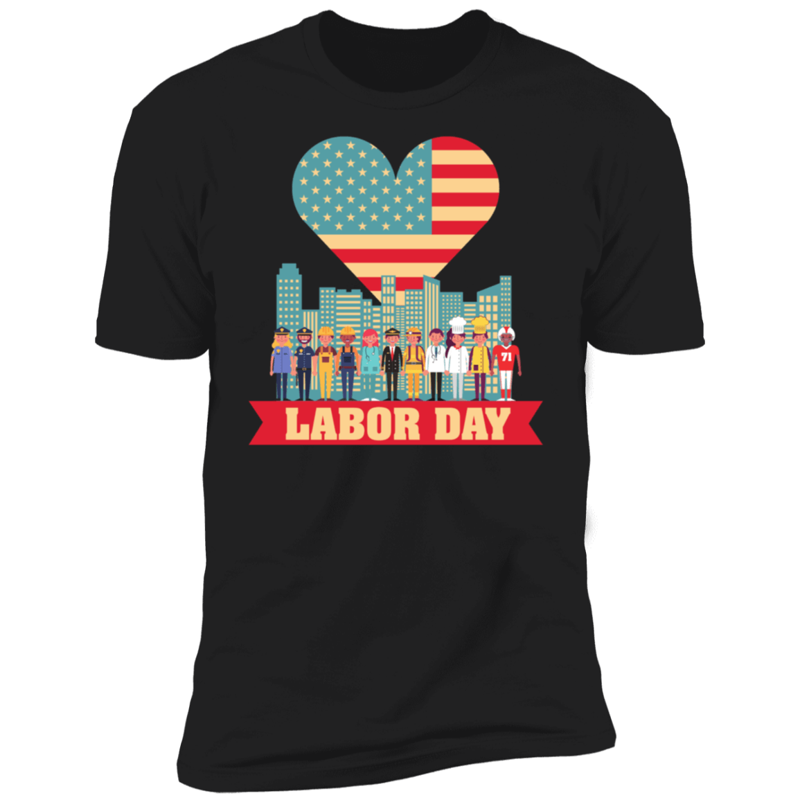 Labor Day USA T-Shirt - DNA Trends
