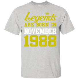 Cool Legends Are Born In November Ultra Cotton T-Shirt - DNA Trends