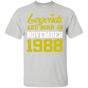 Cool Legends Are Born In November Ultra Cotton T-Shirt - DNA Trends