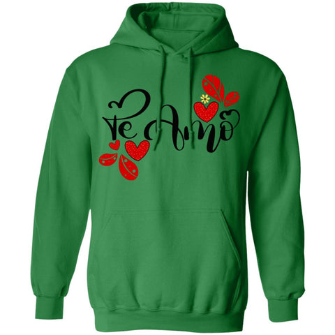 Image of Valentines Day  Te Amo  Pullover Hoodie