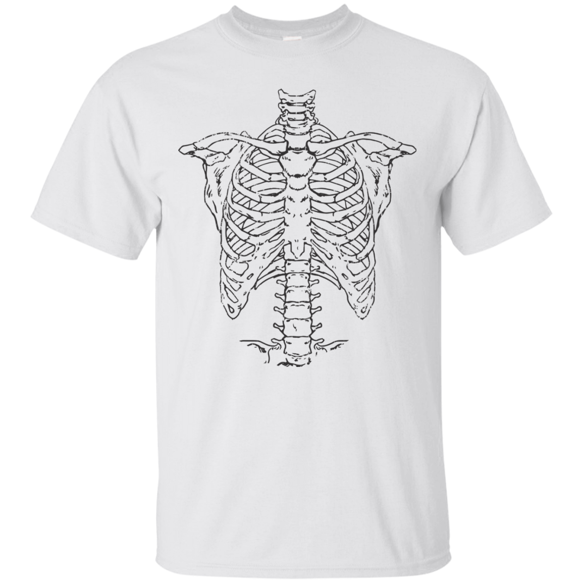 Spooky Skeleton Body Halloween Costume T-Shirt(Unisex) - DNA Trends