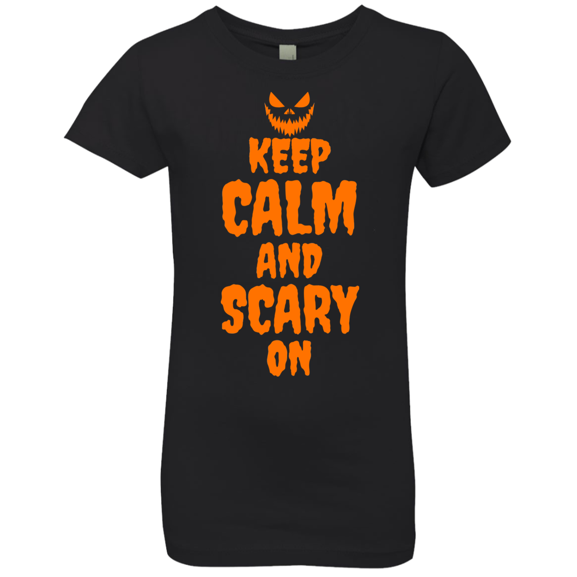 Keep Calm Halloween T-Shirt(Girls) - DNA Trends