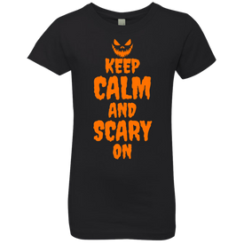 Keep Calm Halloween T-Shirt(Girls) - DNA Trends