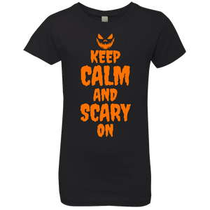 Keep Calm Halloween T-Shirt(Girls) - DNA Trends