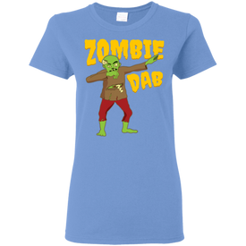 Trendy Zombie Dab T-Shirt Halloween Tee (Women) - DNA Trends
