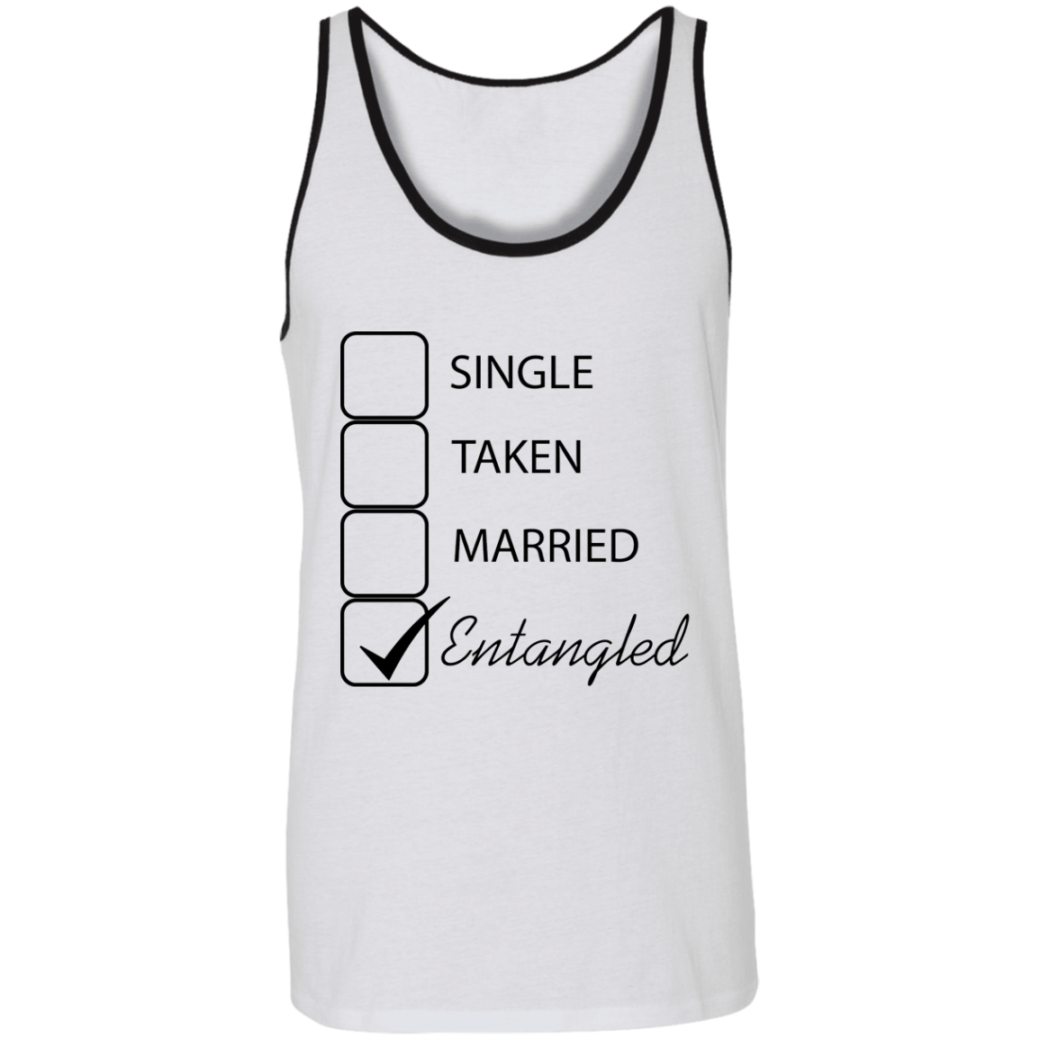 Funny Entangled Unisex Tank - DNA Trends