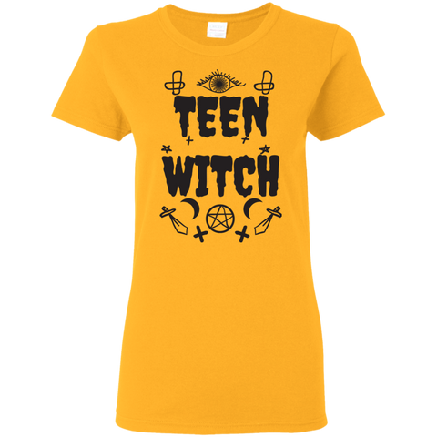 Image of Teen Witch T-Shirt Halloween Apparel (Women) - DNA Trends