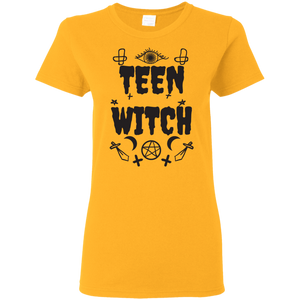Teen Witch T-Shirt Halloween Apparel (Women) - DNA Trends