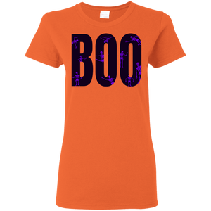 Boo T-Shirt Halloween Clothing (Women) - DNA Trends