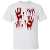 Blood Handprint Halloween Costume Youth  T-Shirt - DNA Trends