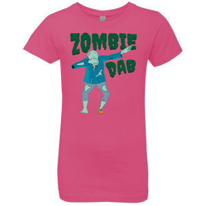 Trendy Zombie Dab T-Shirt Halloween Tees (Girls) - DNA Trends