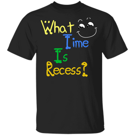 What Time Is Recess - Back to School Youth T-Shirt - DNA Trends
