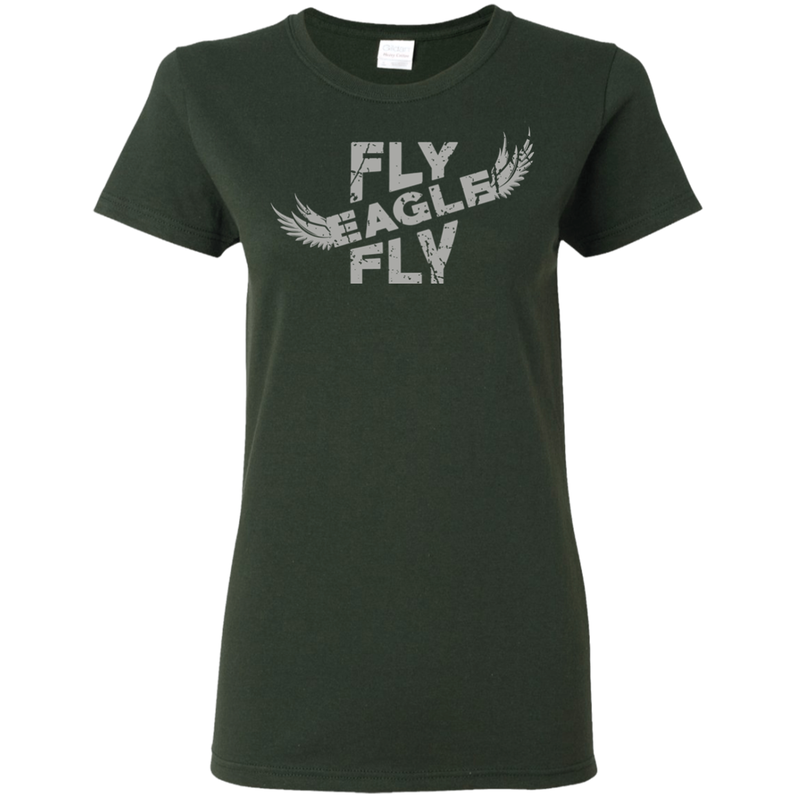 Fly Eagles Fly Ladies' 5.3 oz. T-Shirt - DNA Trends