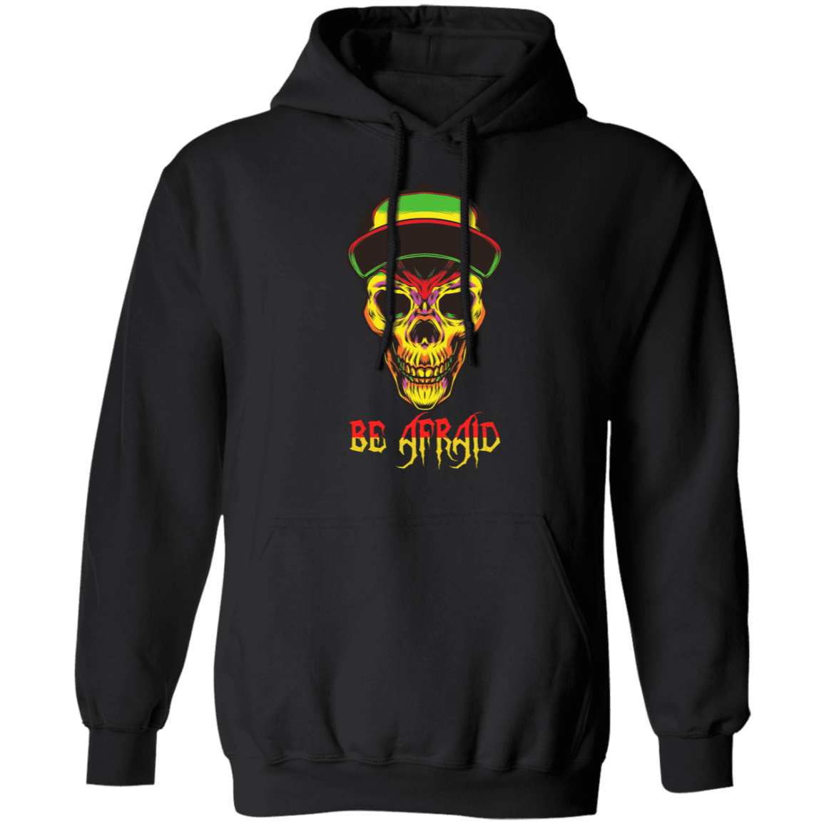 Be Afraid Halloween Costume  Pullover Hoodie - DNA Trends
