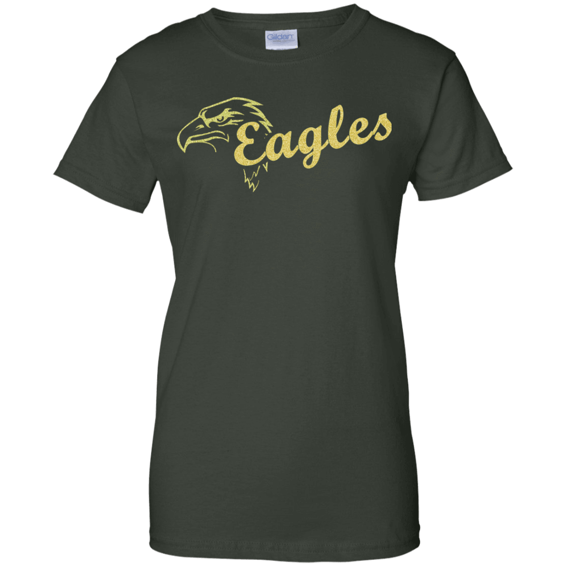 Eagles Ladies' 100% Cotton T-Shirt - DNA Trends