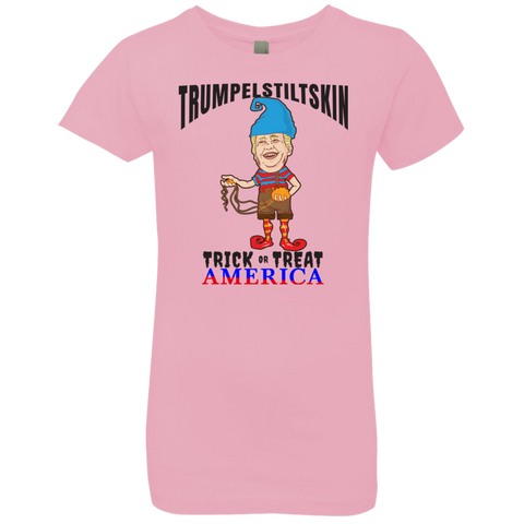 Image of Trumpelstiltskin Trick Or Treat America T-Shirt Halloween Clothes (Girls) - DNA Trends