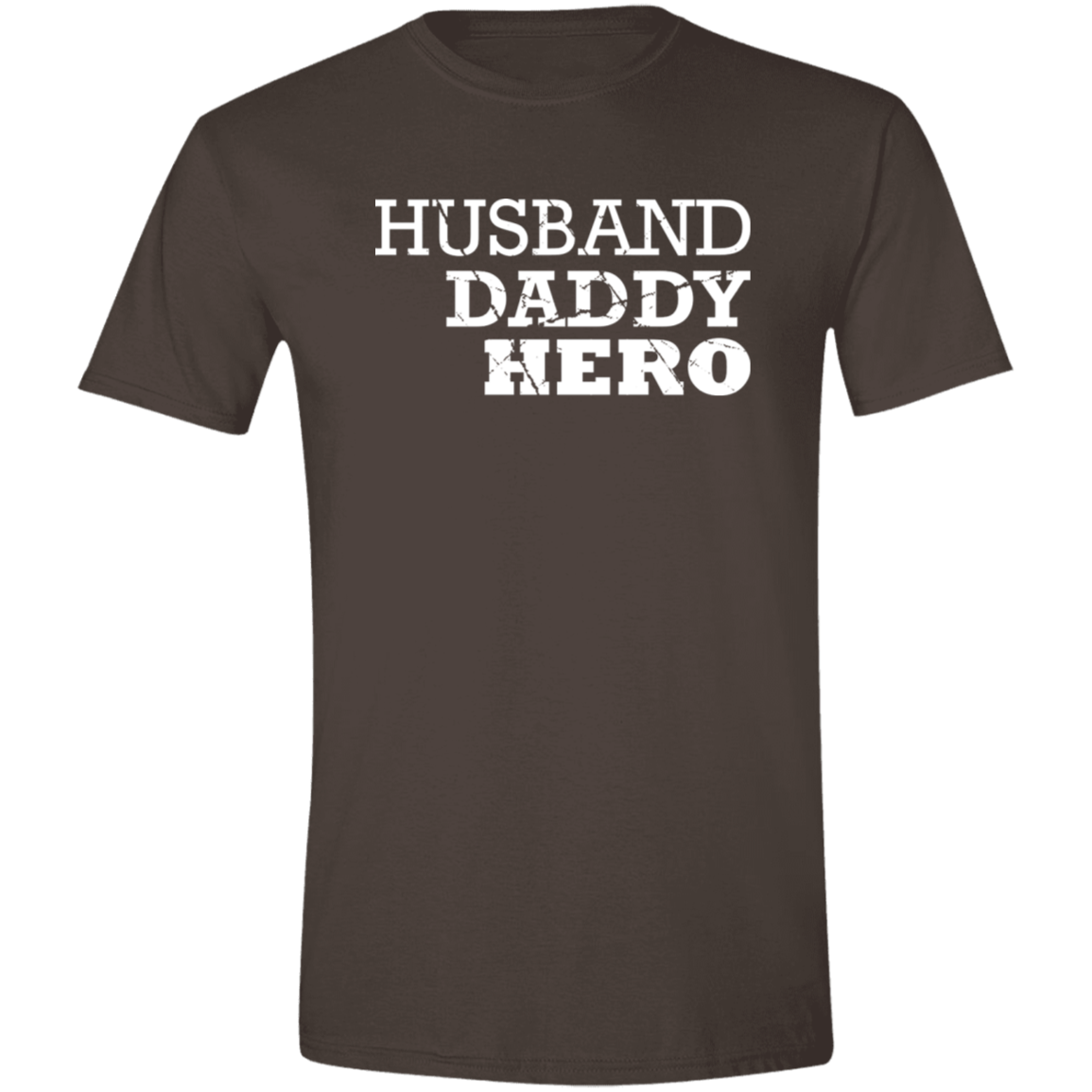 Husband Daddy Hero Softstyle T-Shirt - DNA Trends