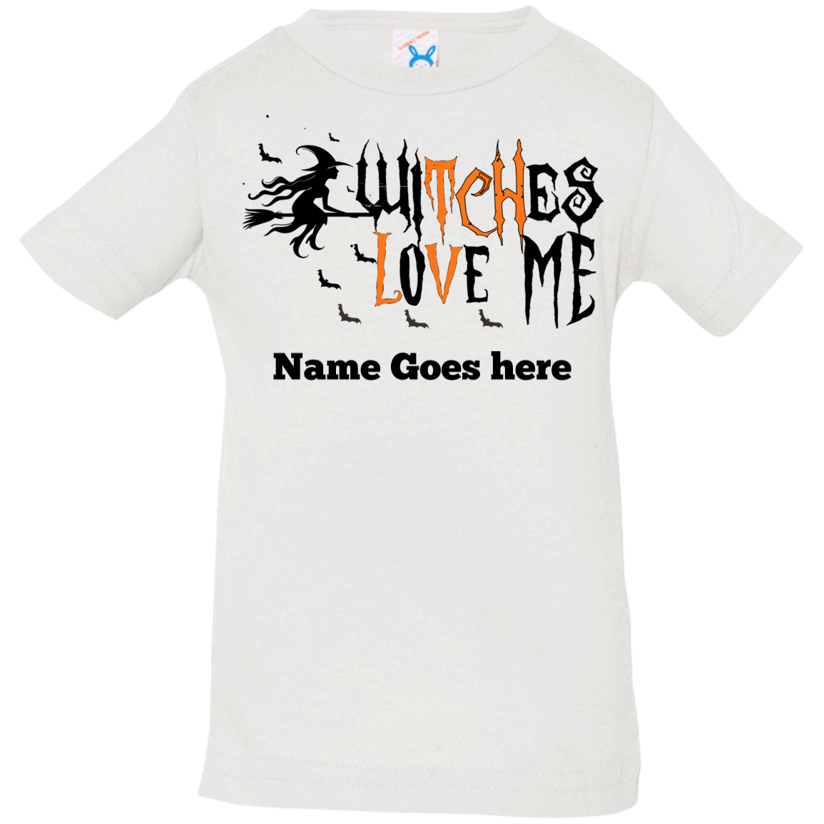 Personalized- Witches Love Me Halloween Costume Infant Jersey T-Shirt - DNA Trends