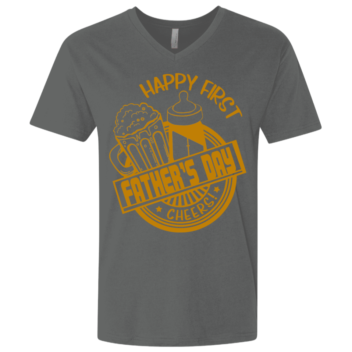 First Father's Day Premium T-Shirt - DNA Trends