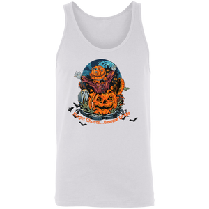 Spooky Yard Halloween Costume Unisex Tank , Forget Ghosts... Beware Of Me Custom Design - DNA Trends