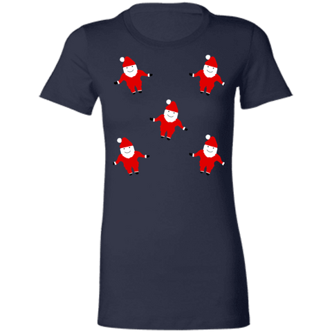Image of Cool Flying Santa  Ladies' Favorite T-Shirt - DNA Trends