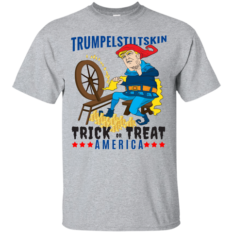 Image of Trumpelstiltskin Trick Or Treat America T-Shirt Halloween Apparel (Men)