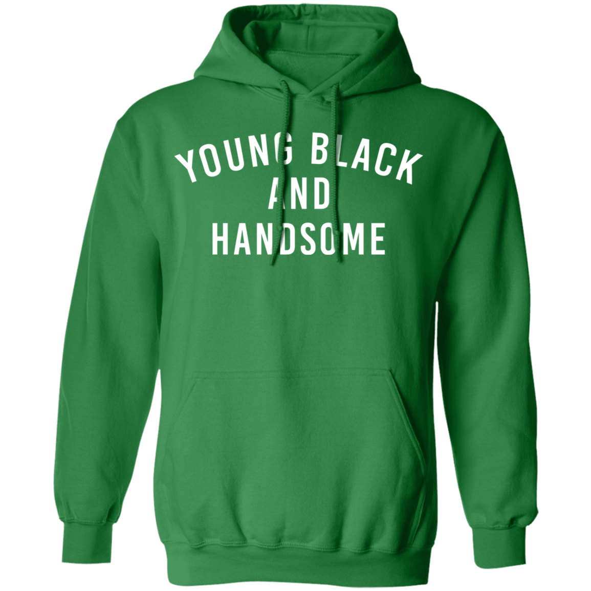 Young Black and Handsome Pullover Hoodie(Men) - DNA Trends