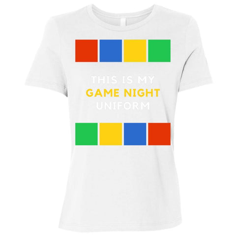 Image of Game Night Ladies' Relaxed T-Shirt - DNA Trends