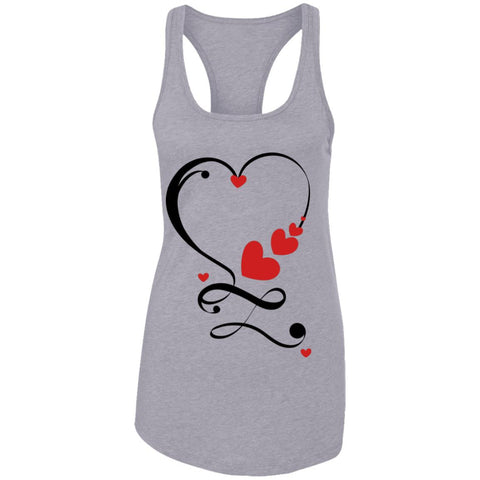 Image of Valentine Infinity(Forever) Love Ladies Ideal Racerback Tank