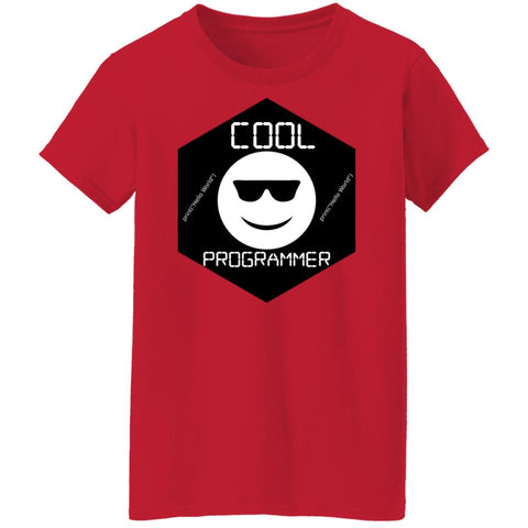 Image of The Cool Programmer  Ladies'  T-Shirt For Techies