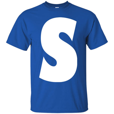 Chipmunks "S" Simon Letter Print T-Shirt (Men) - DNA Trends